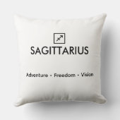 Coussin Sagittaire – Flèche de Lumière (Verso)