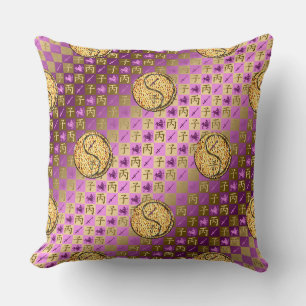 Coussin Sagittaire & Rat de feu