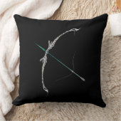 Coussin Sagittarius – Minimalist Zodiac Decorative Pillow (Couverture)