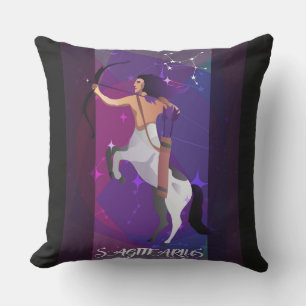 Coussin Sagittarius Signe Jeu d'oreiller