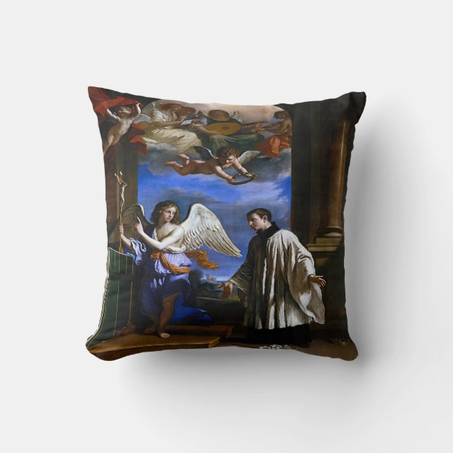 Coussin Saint Aloysius de Gonzaga (Recto)