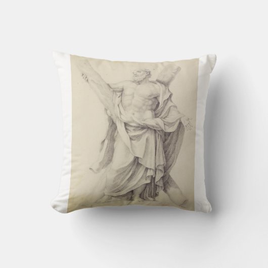 Coussin Saint André l'apôtre, disciple premier appelé (Recto)
