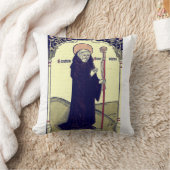 Coussin Saint Benoît de Nursia Abbé du Monte Cassino (Couverture)