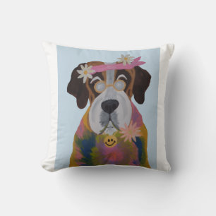 Coussin Saint Bernard Hippie