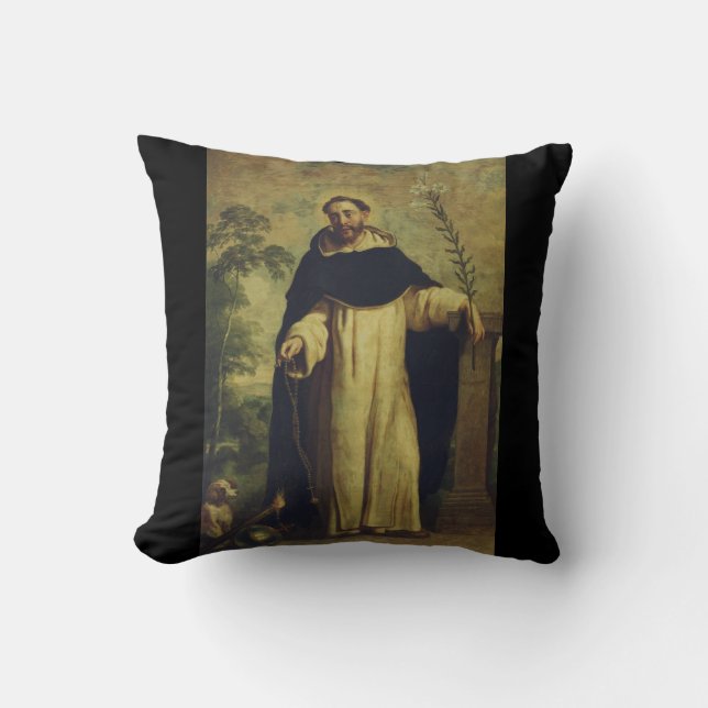 Coussin Saint Dominic de Guzman (Recto)