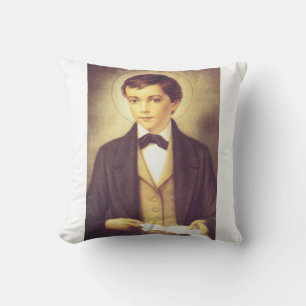 Coussin Saint Dominic Savio étudiant de John Bosco