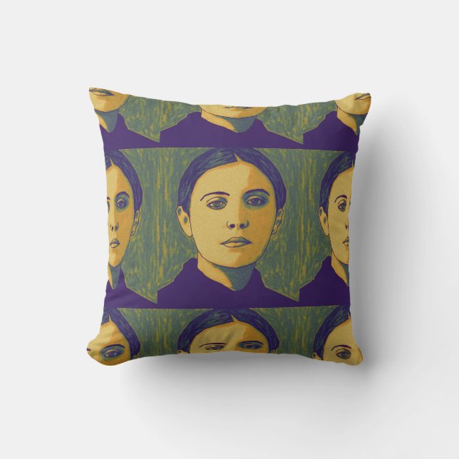 Coussin Saint Gemma Galgani (Recto)