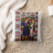 Coussin Saint Hubert de Liège avec le cerf (Couverture)