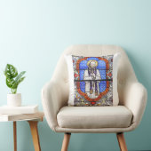 Coussin Saint Jean Vianney Guide de l'âme Premium Impressi (Chaise)