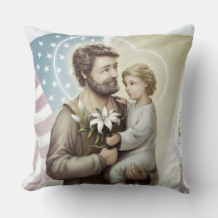 Coussin Saint Joseph le Protecteur