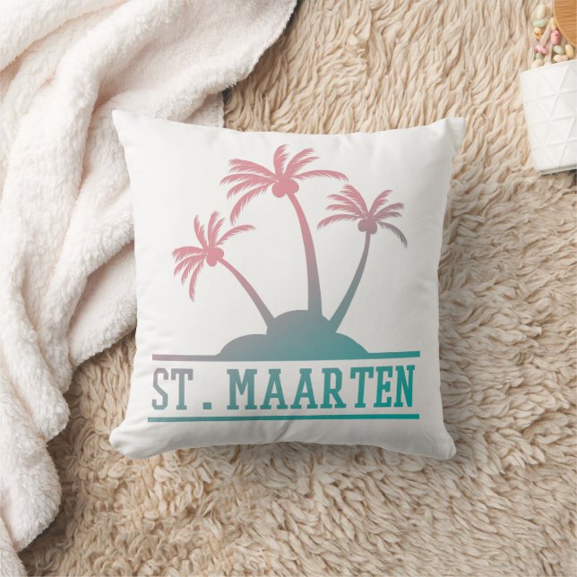Coussin Saint-Martin | Saint Martin Gradient (Couverture)