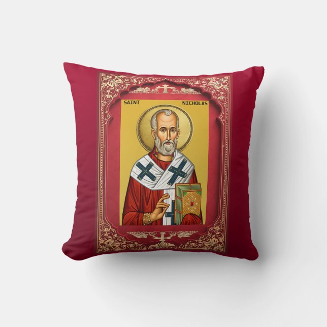 Coussin Saint Nicolas (Recto)