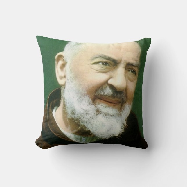 Coussin Saint Padre Pio (Recto)