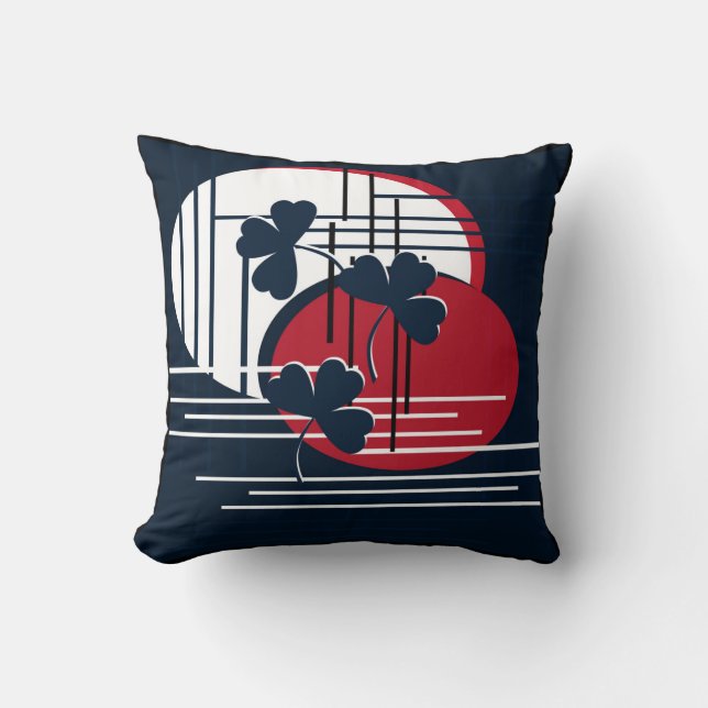 Coussin Saint Patrick, abstraction (Recto)