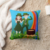 Coussin Saint Patrick Day Fête des enfants (Couverture)