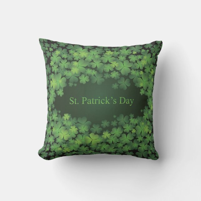 Coussin Saint Patrick's Day (Recto)