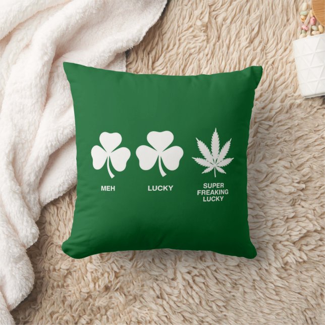 Coussin Saint Patricks Funny Party pour les gars (Couverture)