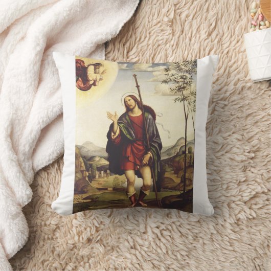 Coussin Saint Roch par Francesco Francia (Couverture)