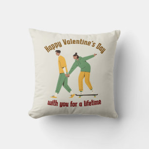 Coussin Saint Valentin Couple