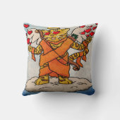 Coussin Saint Valentin Cupid's Love Cat (Verso)