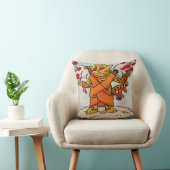 Coussin Saint Valentin Cupid's Love Cat (Chaise)