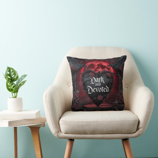 Coussin Saint Valentin dévoué (Chaise)