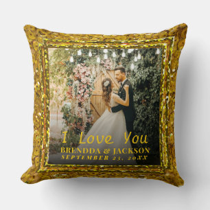Coussin Saint Valentin Je t'aime