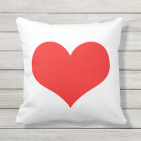 Saint-Valentin Rouge Coeur mignon Blanc personnali