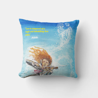 Coussin Saint Valentin's Souls belle citation