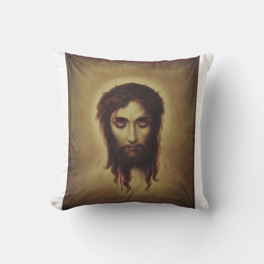 Coussin Saint visage de Jésus-Christ (Recto)