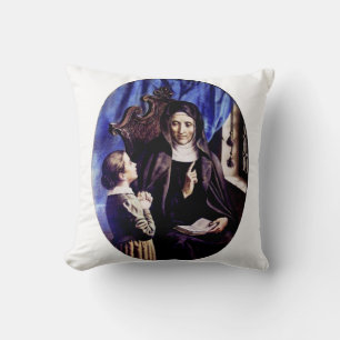 Coussin Sainte Angèle Merici Patronne des Éducateurs et