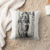 Coussin Sainte-Barbe de la Tour Art Graphique Sacré (Couverture)