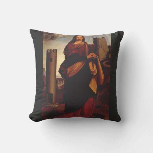 Coussin Sainte-Barbe par Giovanni Antonio Boltraffio (Recto)