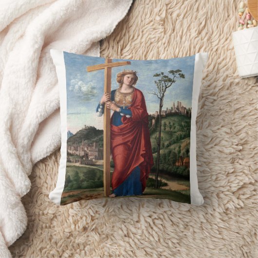 Coussin Sainte-Hélène par Cima da Conegliano (Couverture)