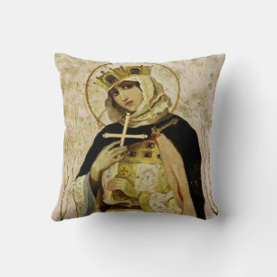 Coussin «Sainte Olga» par Mikhaïl Nesterov