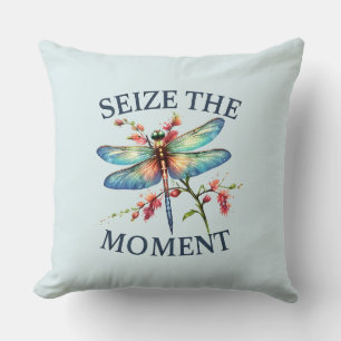 Coussin Saisir Le Moment - libellule Artistique