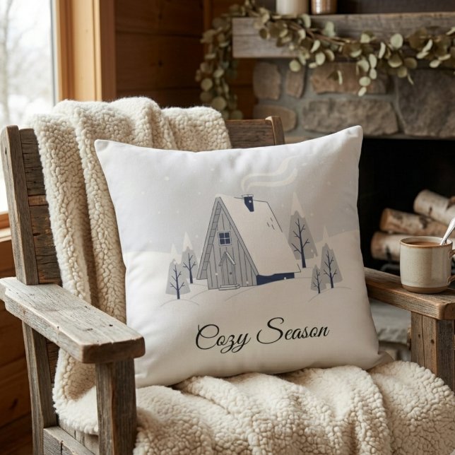 Coussin Saison Cosy Personnalisée (Créateur téléchargé)