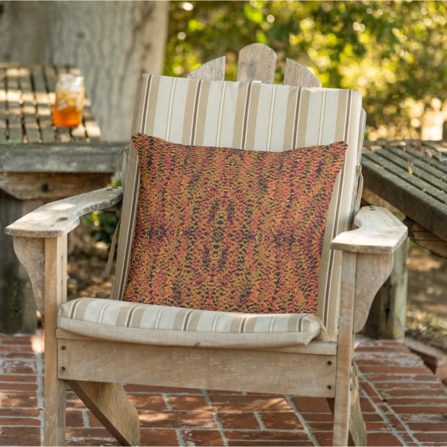Coussin Saison d'automne Changement de Couleurs Feuillage  (Chaise)