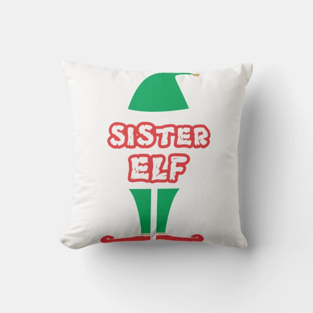 COUSSIN SAISON DE FAMILLE SISTER ELF NOËL (Recto)