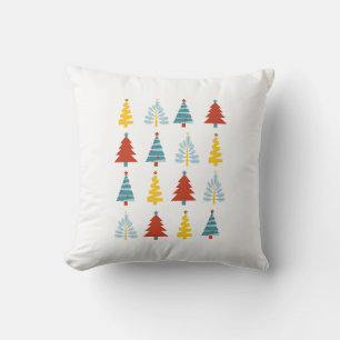 Coussin Saison de vacances, Joyeux Noël, Arbre de Noël