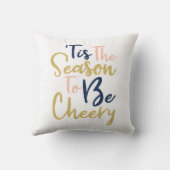 Coussin Saison D'Être Gourmande | Écriture manuscrite tend (Verso)