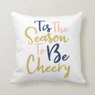 Coussin Saison D'Être Gourmande Écriture manuscrite tend