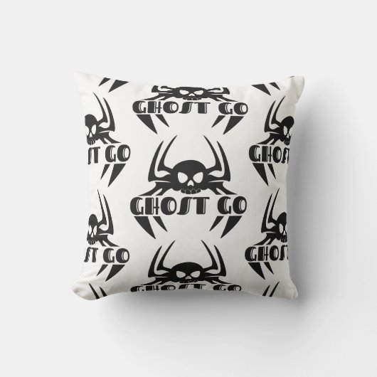 Coussin Saison Éffrayante de Ghost Go (Recto)