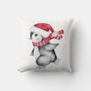 Coussin Saison Salutations Penguin