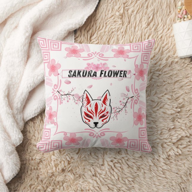 Coussin Sakura Fleur – Apporter la Beauté (Couverture)
