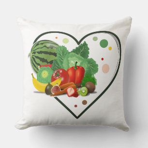 Coussin salade jours végétalien