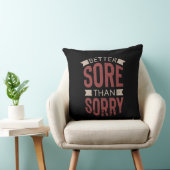 Coussin Salle De Fitness Gym Mieux Rire Désolé De Dire (Chaise)