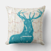 Coussin Salle de garçon personnalisée Croisée Arrow Deer (Recto)