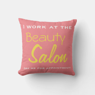 Coussin Salon de beauté fourre-tout
