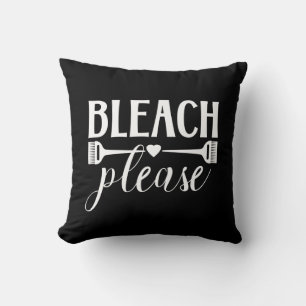 Coussin Salon de coiffure Citation Bienvenue Teinturerie